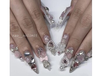 ノーリミットオオサカ 心斎橋(NOLIMIT.OSAKA)/フィルイン／長さだしネイル