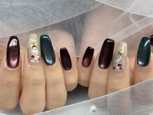 ローランリム(LORAN Lim)/クリスマスツリーネイル