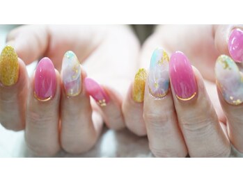 ネイル シスター(nail sister)/大理石ネイル