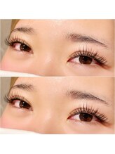 ネイルアンドアイ ビューティーオーブ(nail&eye beauty ORB)/ディープフラットラッシュ140本