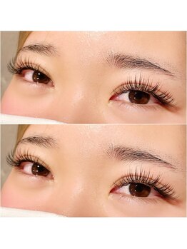ネイルアンドアイ ビューティーオーブ(nail&eye beauty ORB)/ディープフラットラッシュ140本