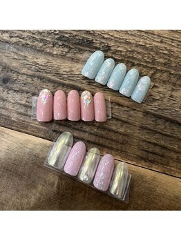 定額デザインネイル　サンプル