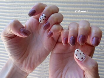 ケイアイエムネイル(KIM nail)/caw×マグネット
