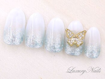 ラグジュアリーネイルズ カワグチ(Luxury Nails Kawaguchi)/キラキラグラデ*