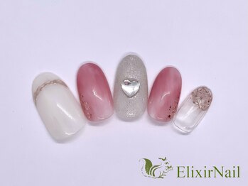 エリクサーネイル 池袋(Elixir Nail)/定額a シンプル/クーポン使用