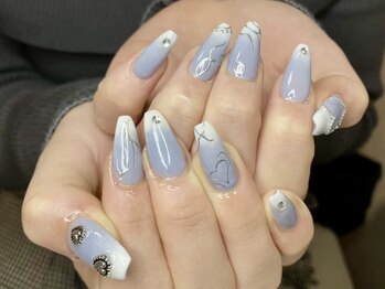 ウサギネイル 新大久保店(usagi nail)/ハートネイル