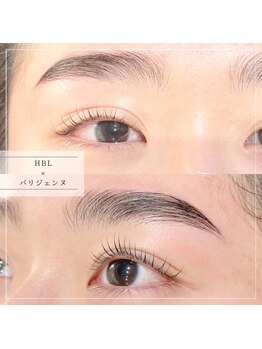 エイム 目黒店(Aim)の写真/【HBL/ハリウッドブロウリフト新規¥6000】垢抜け美眉毛へ♪パリジェンヌラッシュリフトとの同時施術も可能!