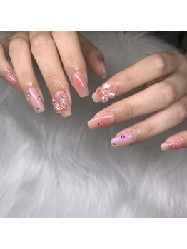 チャイ 大阪上本町店(chai)/ピンクネイル