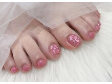 レア(le`a)/親指アート♪ハートホロネイル