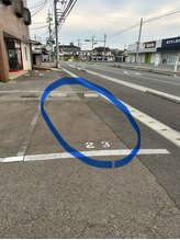 サロン ド ガーネット(Salon de Garnet)/お客様用駐車場ご案内♪