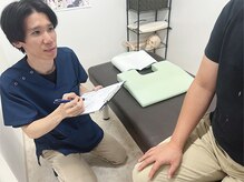 かえる堂鍼灸整骨院 沖縄店の雰囲気（施術の流れ1. あなたのお悩みとご要望を丁寧にヒアリング）