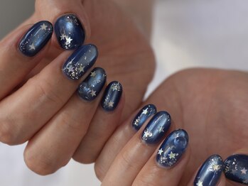 ミニョン 北堀江(mignon)/きらきら星ネイル