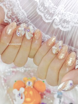 ファラウェイネイル(Faraway nail)/ハロウィンネイル☆