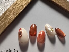 秋ネイル