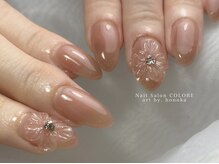 クロレ(Nail Salon COLORE)/立体お花ネイル　担当:粥川