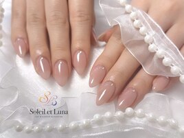 シンプルワンカラーネイル♪