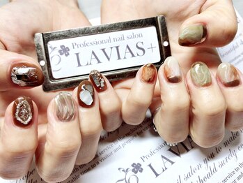 プロフェッショナル ネイルサロン ラヴィアス(LAVIAS)/【ジェル】10本アートし放題