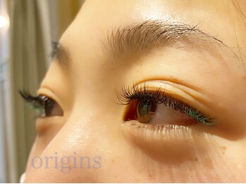 ネイルアンドアイラッシュ オリジンズ(Origins)/ポイントカラーエクステ