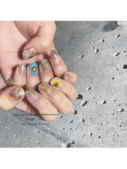 ネイルサロンクリアヴィラ(nail salon clear villa)/オーダーデザイン
