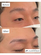プラチナムブロウ 新潟(PLATINUM BROW)/美眉スタイリングのお客様（20代