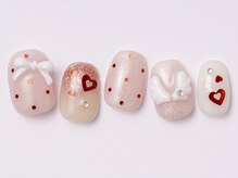 アイ ネイルズ 天神店(I nails)/ガーリーピンク　￥800