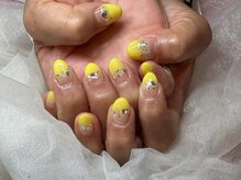 ガーデン ヘア&エステ&ネイル Garden/イエローカラーグラデーション