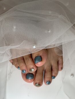 はあとねいる 岡崎駅前店/フットマグネットネイル