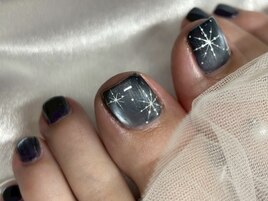 マグネット×雪の結晶アート