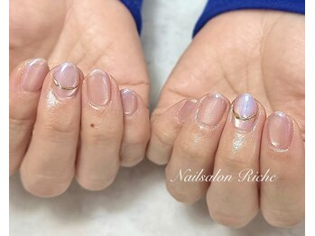 ネイルサロン リーチェ(Riche)/シンプルアートコース¥7,980