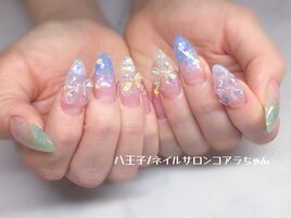 スカルプラメグラデーション