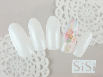 シシ(SiSi)/水彩画風アートネイル★