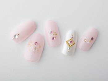 アートラウンジリハナ(Art Lounge Rihana)/シェルチークネイル♪