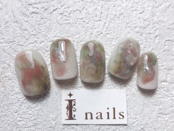 アイネイルズ 梅田店(I nails)/タイダイマグネット¥8200