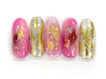 ダブルネイル(Double Nail)/28番　2021春デザインコンテスト