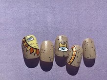 ゆびノさき/太陽ネイル