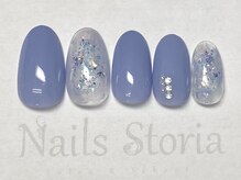 ネイルズ ストーリア(Nails Storia Salon&School)/シンプルデザイン