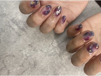 ネイルサロンファストネイルプラス 新宿店(FAST NAIL PLUS)/夏ネイル2023【もやもやネイル】