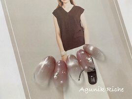 【マグフレンチネイル】