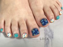 ネイルアトリエルカ(nail atelier LUCA)/W-172 シェラックカラフルネイル