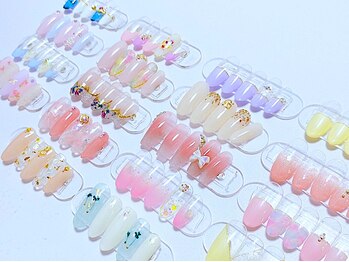 ネイルサロン チュチュ(Nail Salon Chu Chu)の写真/【定額がオススメ★】スピーディーで高技術!!シンプル~トレンドデザインまで◎お気に入りを見つけよう♪