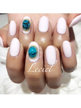 ルシエル(LeCiel)/シンプルオフィスネイル