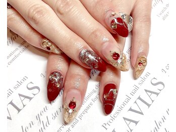 プロフェッショナル ネイルサロン ラヴィアス(LAVIAS)/【ジェル】10本アートし放題