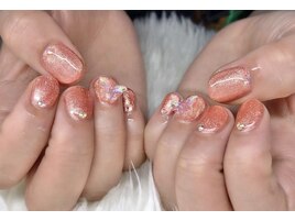 蝶々ネイル☆韓国ネイル