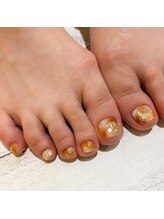 ネイルアルケー(Nail ARCHE)/ニュアンスフットネイル