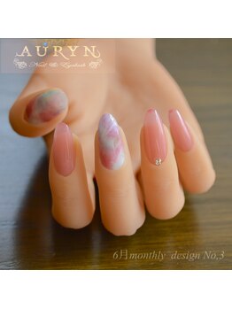 アウリン(AURYN)/6月限定monthly design No,3