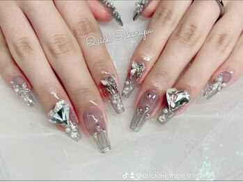 クイックスカルプ 新宿店(Quick Sukarupu)/ミラーネイル