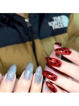 かわいいおつめ/Clear Bordeaux