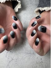 フラワーズネイル(flowers nail)/もやもやグラデーション