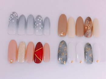 ネイルサロンアンドジュエリー アリュール(ALLURE)/10月定額デザインA（¥5292）