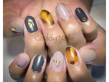 キャディーネイルズ(Caddy' Nails)/べっこう＆ニュアンスミラー
